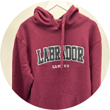 Labrador Campus Maroon Hoodie